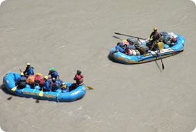Water Rafting in Ladakh, Zanskar